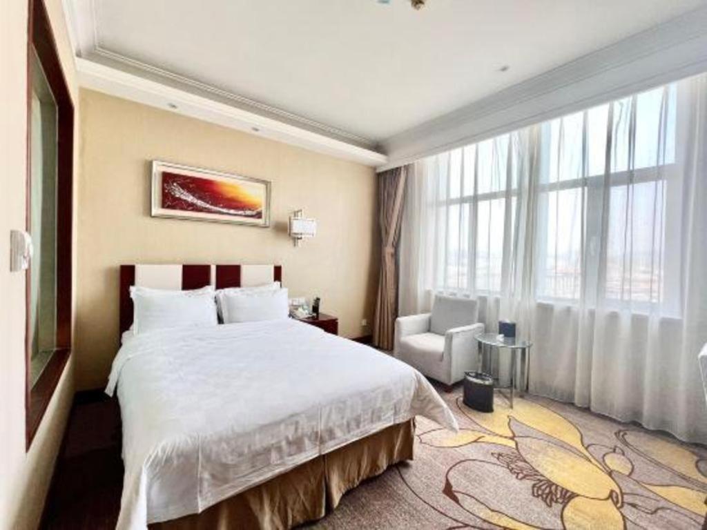 Qingdao Blue Horizon Hotel Licang Exterior foto