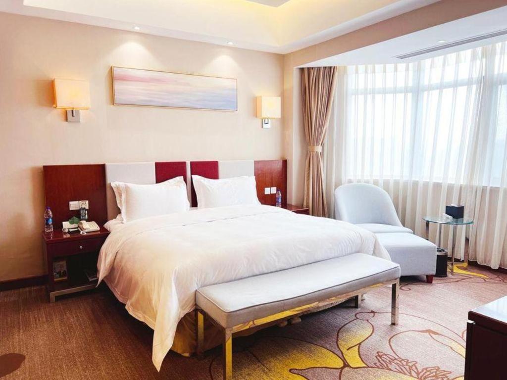 Qingdao Blue Horizon Hotel Licang Exterior foto